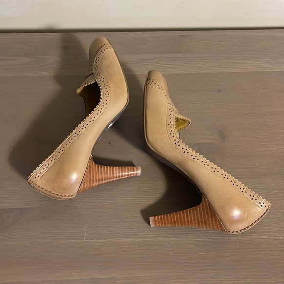 Ted Baker London Tan Leather Shoes - Women’s Size 7 - Picture 7 of 9